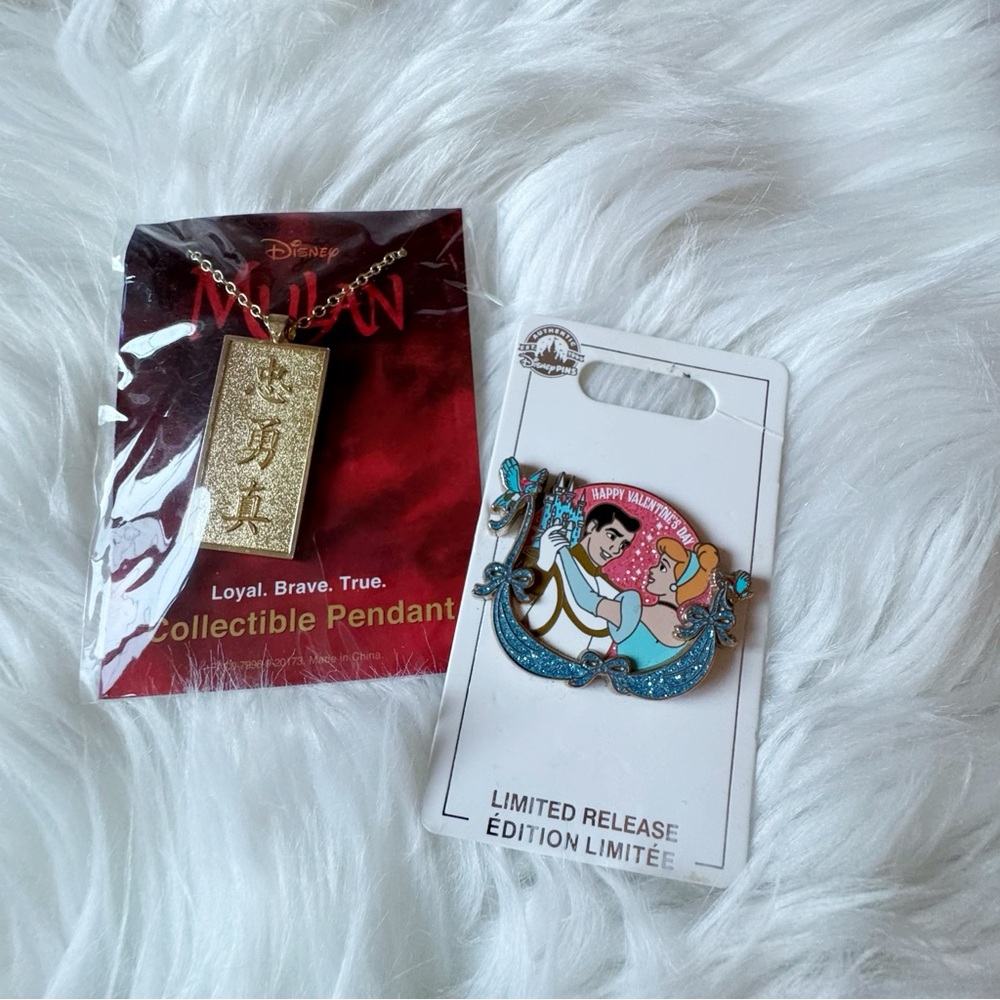 Disney Limited Edition Cinderella Prince Charming Happy Valentines Day Pin NWT